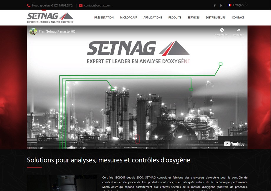 Refonte du site internet SETNAG