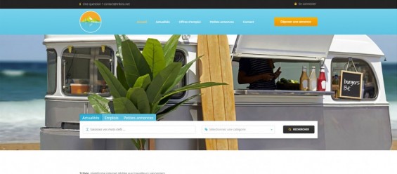 Création d'une plateforme web pour travailleurs saisonniers