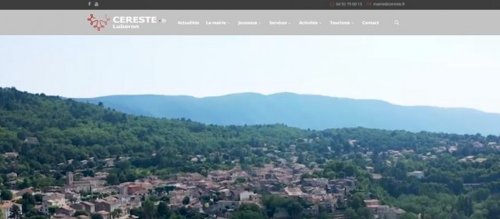 Création d'un site internet pour une mairie