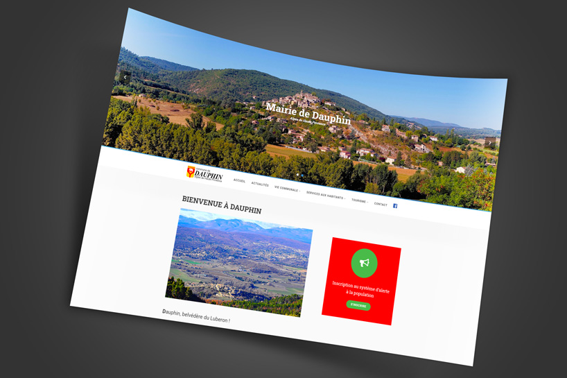 Création d'un site internet pour une commune